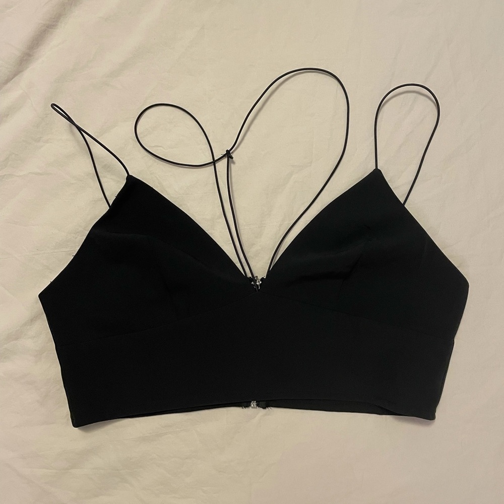 Tobi Black Crop Top